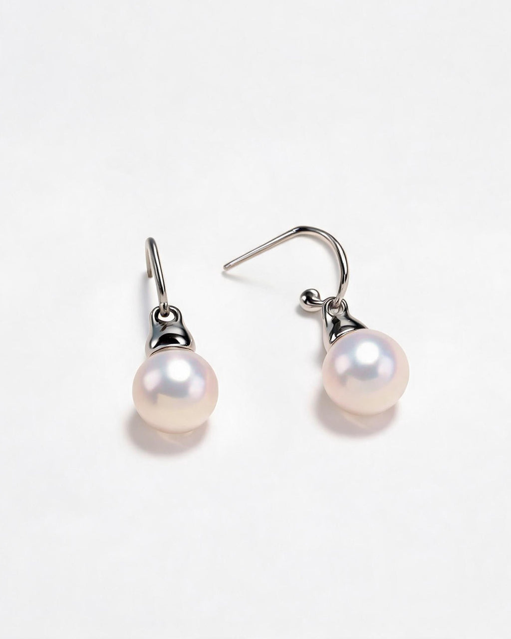 Lumière Pearl Hook Earrings
