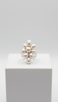 Sterling Silver Natural Pearl Ring